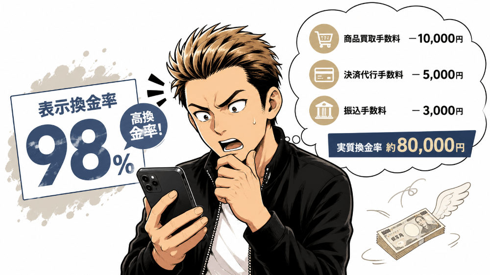 現金化手数料